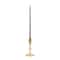 Narrow Bubble Glass Taper Candle Holder by Ashland®